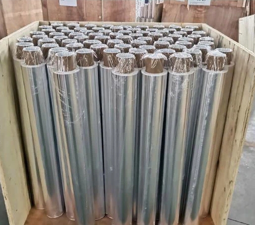 двойная огнестойкая алюминиевая фольга лента 